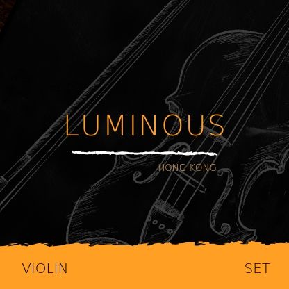JxT Luminous Violin Strings (Set) - Hong Kong