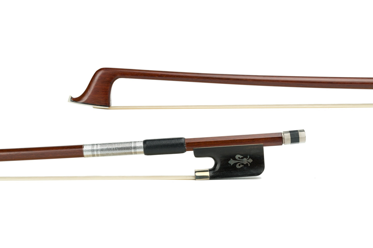 Advanced Fleur-de-lys Inlaid Cello Bow