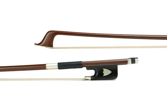 Shield Inlaid Cello Bow