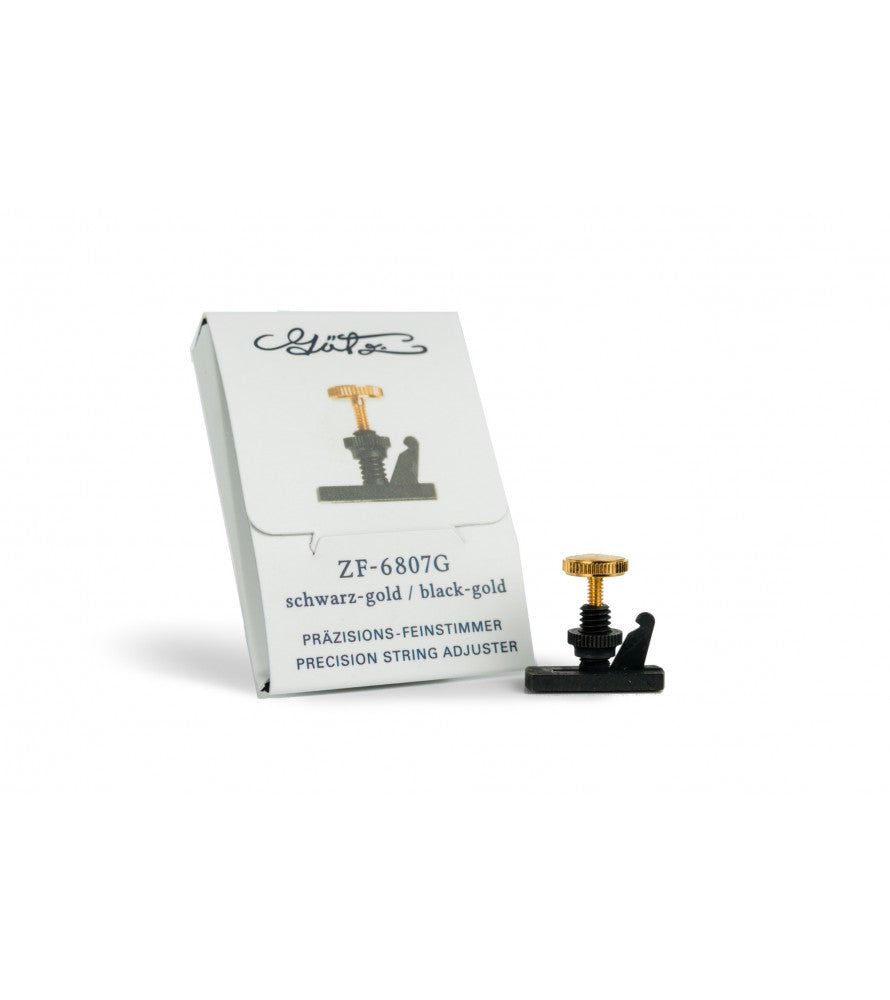 C.A. Gotz Adjuster Black, Gold-Plated Screws