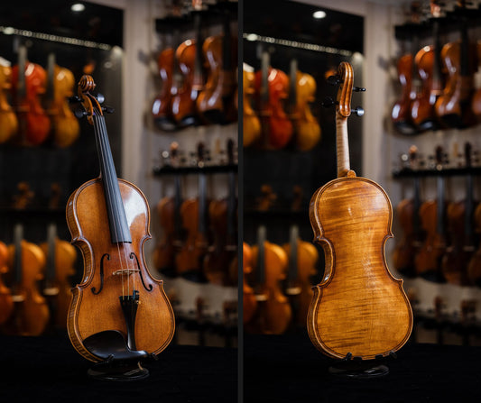 German Violin Labelled "Giovan palo Maggini" , GE-203