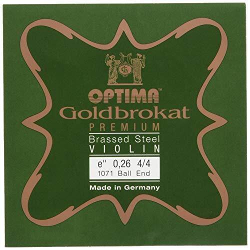 Optima Goldbrokat Premium Series Brassed Steel Violin